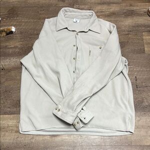 Cream Button-Up Shirt